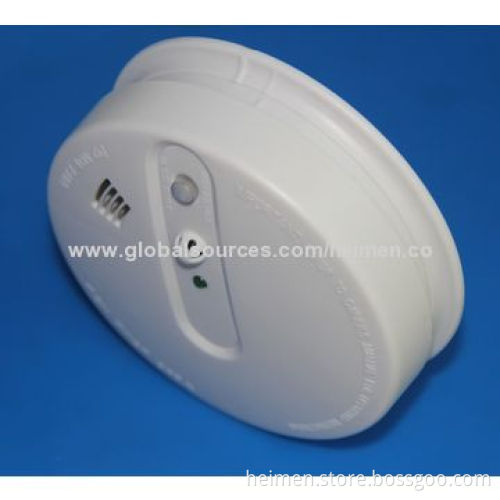 9V Battery Operated Wired Interconnected Photoelectric Smoke Detector / Fire Alarm ,CENew